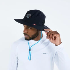 Tribord Chapeau Bateau Sailing 500 Adulte Voile Noir -Pêche Boutique chapeau bateau sailing 500 adulte voile noir 2