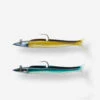 COMBO Leurres Souples Shad Lançon EELO 110 8gr AYU/BLEU -Pêche Boutique combo leurres souples shad lancon eelo 110 8gr ayubleu