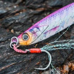 CUILLER BIASTOS 80gr ROSE HARENG Pêche Au Leurre En Mer -Pêche Boutique cuiller biastos 80gr rose hareng peche au leurre en mer 2