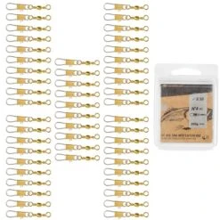 Émerillon Pêche Rolling Snap INOX BRASS SW X50 -Pêche Boutique emerillon peche rolling snap inox brass sw x50 2