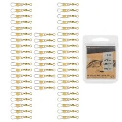 Émerillon Pêche Rolling Snap INOX BRASS SW X50 -Pêche Boutique emerillon peche rolling snap inox brass sw x50 4