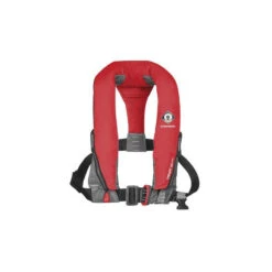 GILET CREWFIT 165N SPORT MANUEL AVEC HARNAIS - ROUGE - CREWSAVER -
