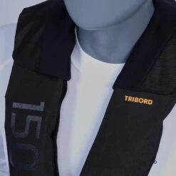 Tribord Gilet De Sauvetage Gonflable Adulte LJ 150N+ AIR Série Limitée Noir -Pêche Boutique gilet de sauvetage gonflable adulte lj 150n air serie limitee noir 6