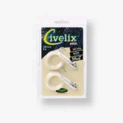 Leurre Civelix 12cm 8gr Blanc X2 Pêche En Mer -Pêche Boutique leurre civelix 12cm 8gr blanc x2 peche en mer 2