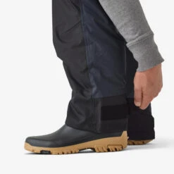 Salopette De Pêche Imperméable Chaude Homme - FO 500 TH Grise -Pêche Boutique salopette de peche impermeable chaude homme fo 500 th grise 6